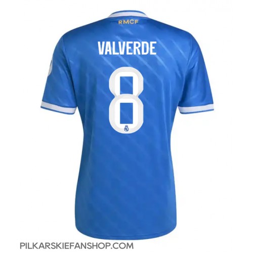Koszulka piłkarska Real Madrid Federico Valverde #8 Strój Trzeci 2025-26 tanio Krótki Rękaw Koszulka piłkarska Real Madrid Federico Valverde #8 Strój Trzeci 2025-26 tanio Krótki Rękaw